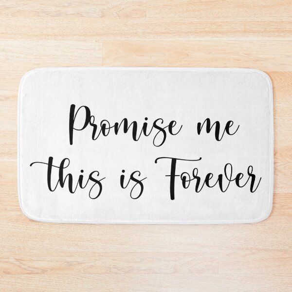 Item preview, Promise me this is Forever designed and sold by ThingsShop.