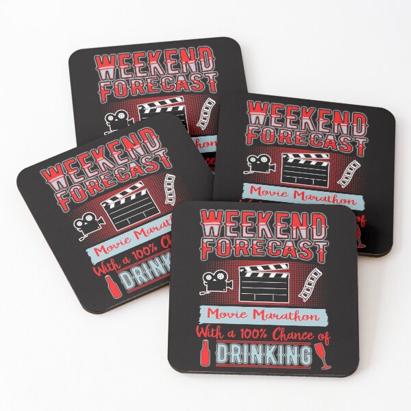 Item preview, Weekend Forecast Movie Marathon and Drinking designed and sold by Dan66.