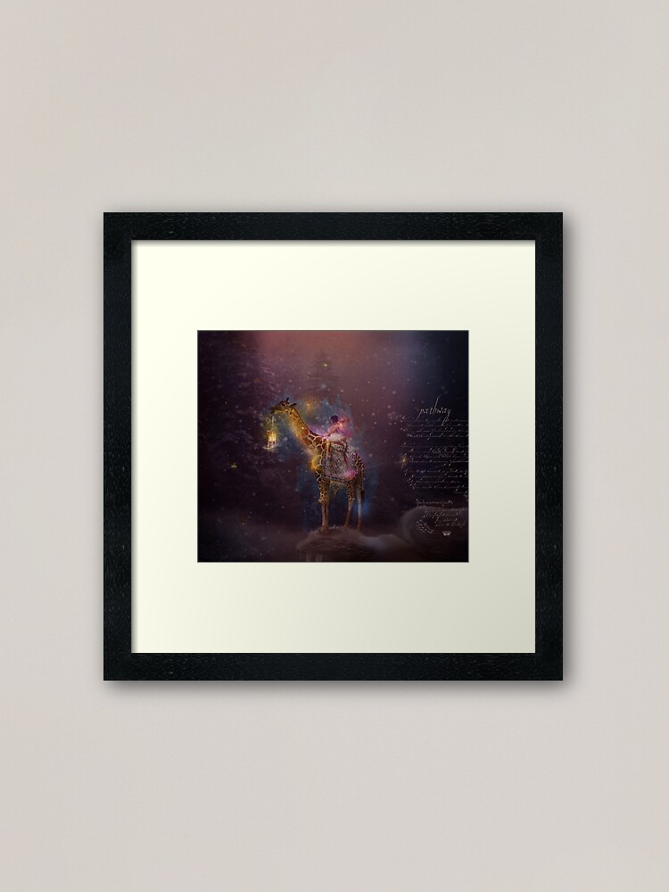 Alternate view of Pathway Framed Art Print