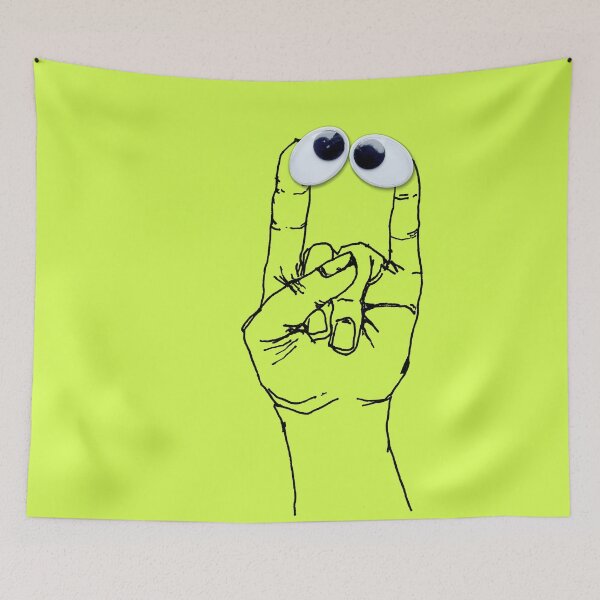 Item preview, Mr Finger - the Rock 'n Rolling Eyes hand monster designed and sold by HeyK.