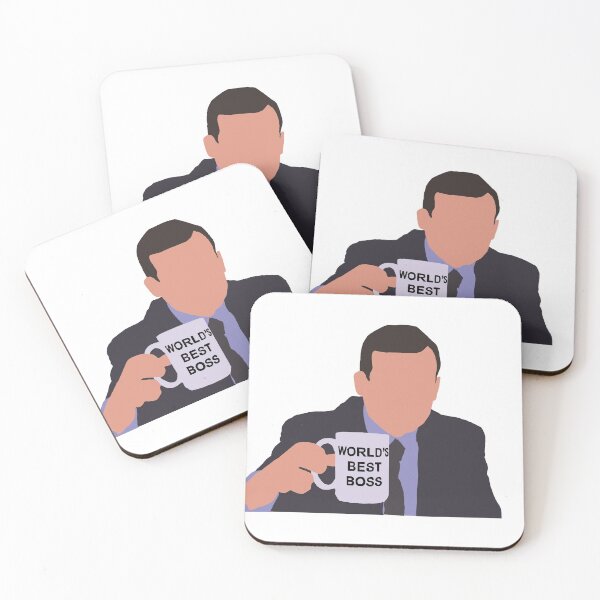 Item preview, Michael Scott - World's Best Boss designed and sold by mcgrath929.