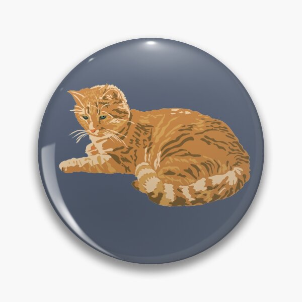 Item preview, red cat designed and sold by VioDeSign.