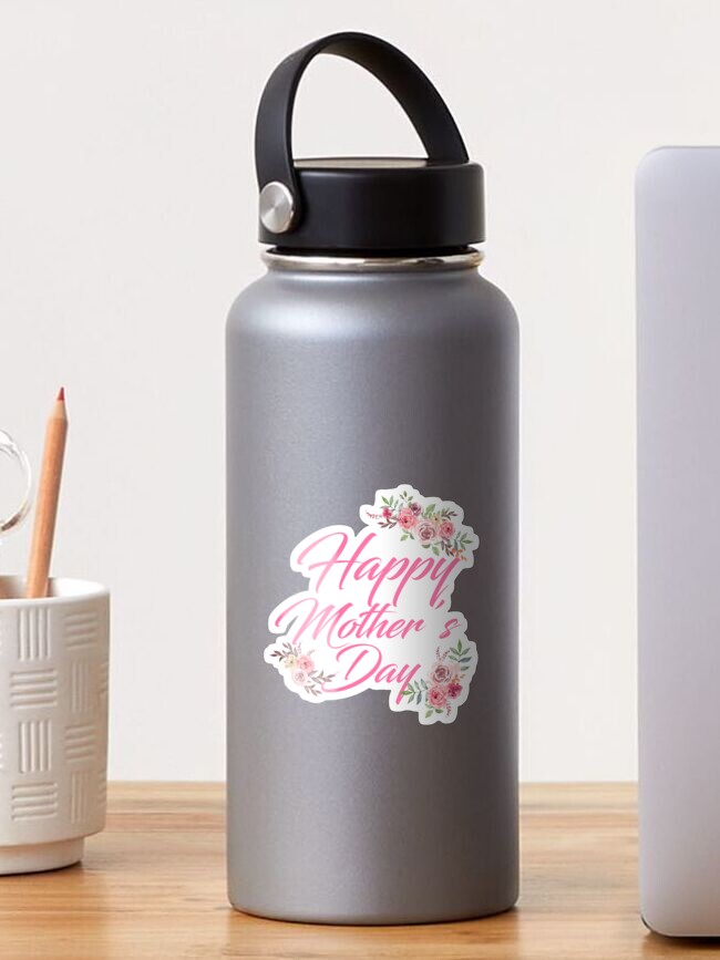 World's Best Mom 32 Oz Insulated Water Bottle Cute Quote Saying Printed  Etched Birthday Christmas Mothers Day Gift for Women Mom Grandma 