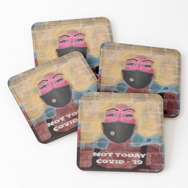 Item preview, Not Today Covid-19 designed and sold by bipolarvirgoart.