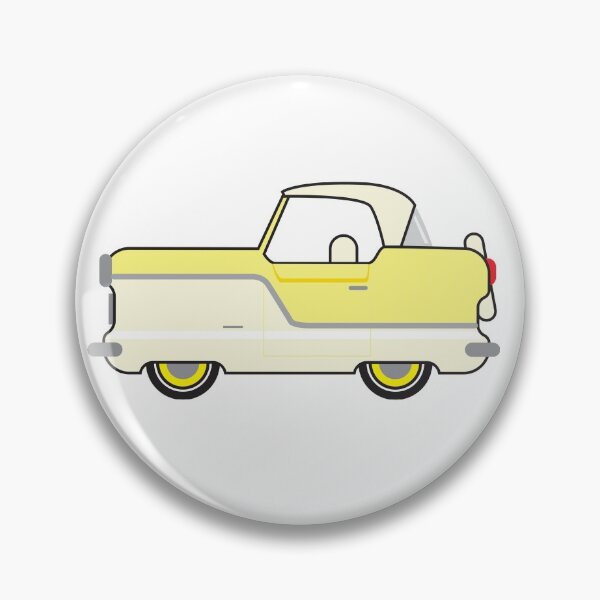 Item preview, Yellow Nash Metropolitan Coupe designed and sold by PMOTPD.