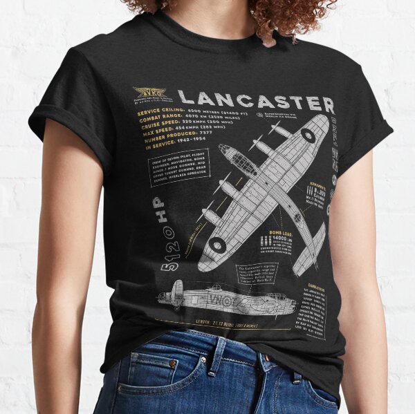 Avro Lancaster Bomber Classic T-Shirt