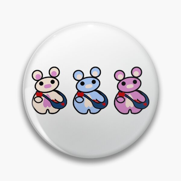 Item preview, Three Chibis (Bag O'Hearts)  designed and sold by Carbon-Fibre Media.