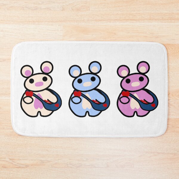 Item preview, Three Chibis (Bag O'Hearts)  designed and sold by Carbon-Fibre Media.