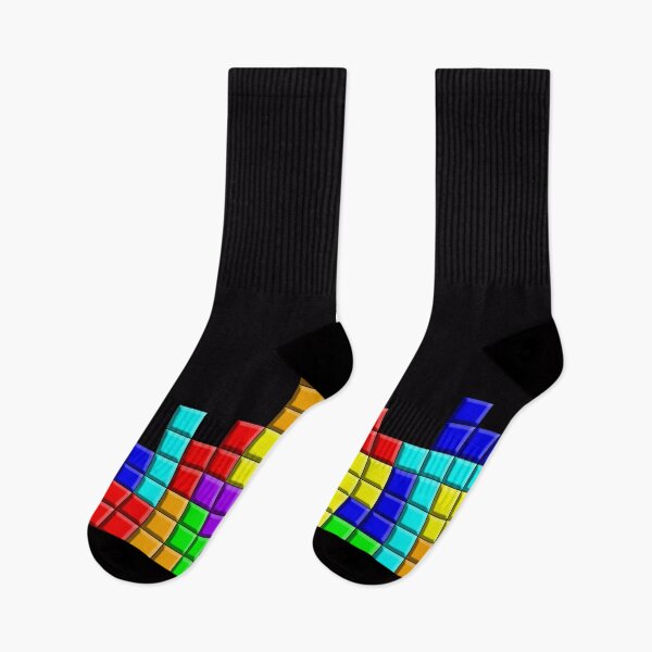 Item preview, tetromino pattern designed and sold by ImagineKaye.
