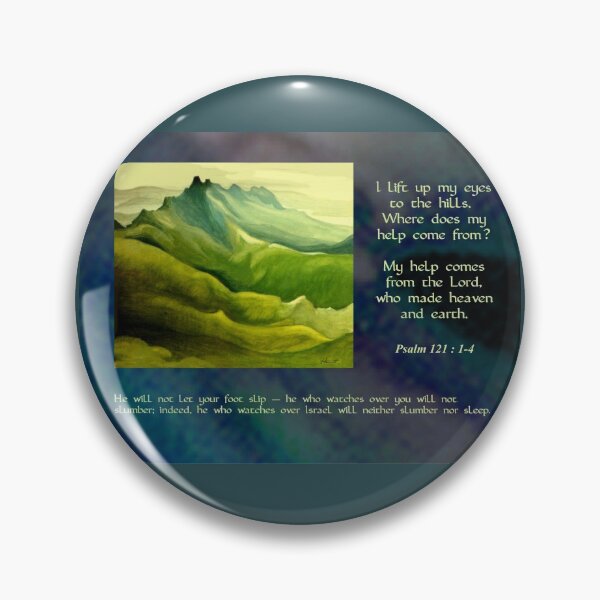 Item preview, He Will Not Let Your Foot Slip designed and sold by Patricia Howitt.