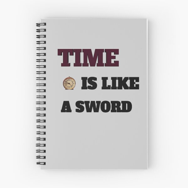 Item preview, Time is Like A Sword : cute family gift idea for mom, dad & siblings designed and sold by MODERN DESIGNS.