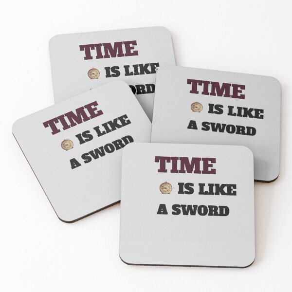 Item preview, Time is Like A Sword : cute family gift idea for mom, dad & siblings designed and sold by MODERN DESIGNS.