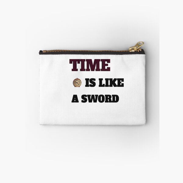 Item preview, Time is Like A Sword : cute family gift idea for mom, dad & siblings designed and sold by MODERN DESIGNS.