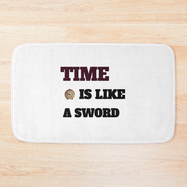 Item preview, Time is Like A Sword : cute family gift idea for mom, dad & siblings designed and sold by MODERN DESIGNS.