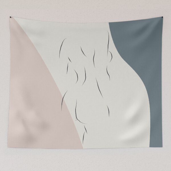 Item preview, muted body // line art with colour designed and sold by LLCRG.