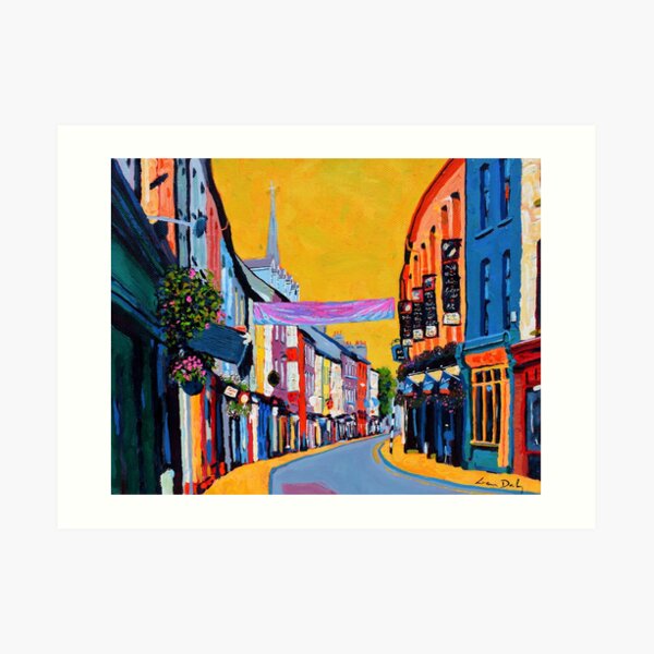 Clonakilty - Pearse St, County Cork, Ireland Art Print