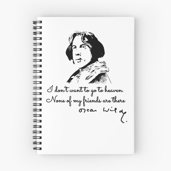 Item preview, Oscar Wilde Quote sticker designed and sold by brunodlo.