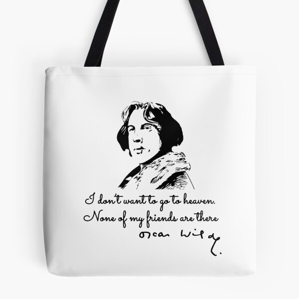 Item preview, Oscar Wilde Quote sticker designed and sold by brunodlo.