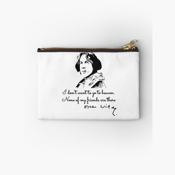Item preview, Oscar Wilde Quote sticker designed and sold by brunodlo.
