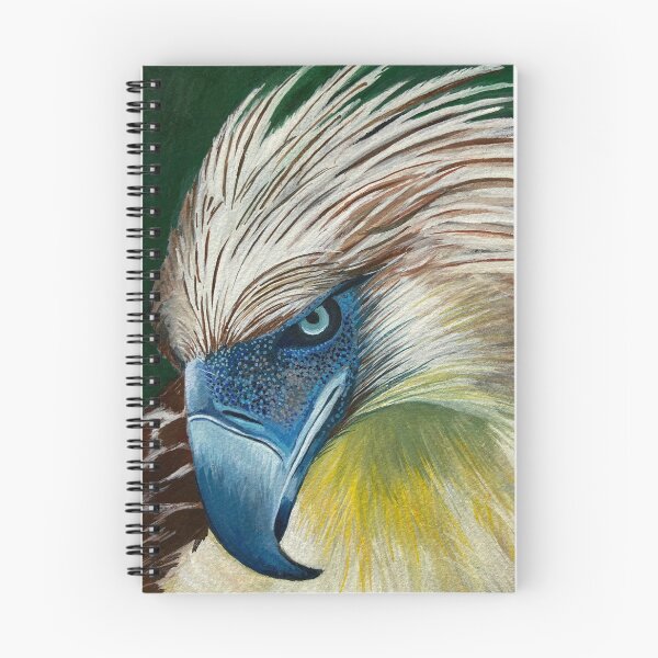 Item preview, Philippine Eagle, water color on black paper designed and sold by Sarah Hearfield.