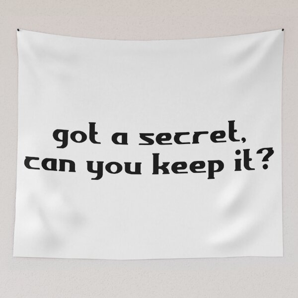 Item preview, Got a secret... can you keep it? designed and sold by ThingsShop.