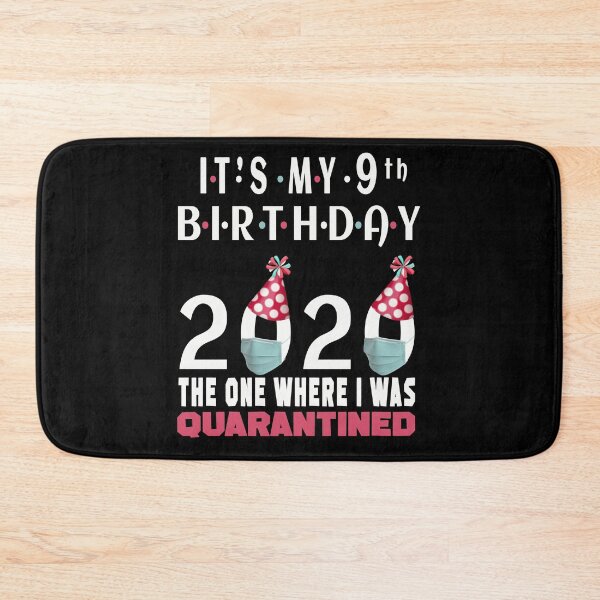 Item preview, Its My 9th Birthday 2020 The One Where Im Quarantined Social Distancing Gifts  designed and sold by AnimaLovers.