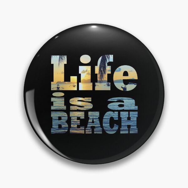Item preview, LIFE is a BEACH designed and sold by plzLOOK.