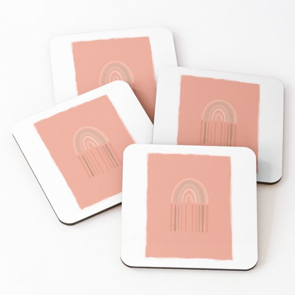Artikelvorschau, Rainingbow Minimal Earthy Warm Tones entworfen und verkauft von abbymlarson.com.