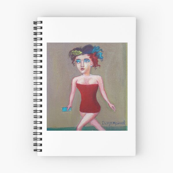 Item preview, Girl in red dress 2020 designed and sold by Diego Manuel Rodriguez.