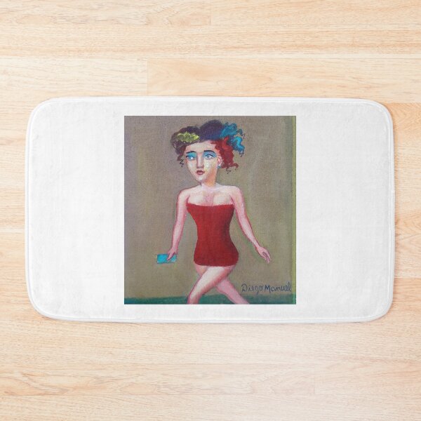 Item preview, Girl in red dress 2020 designed and sold by Diego Manuel Rodriguez.