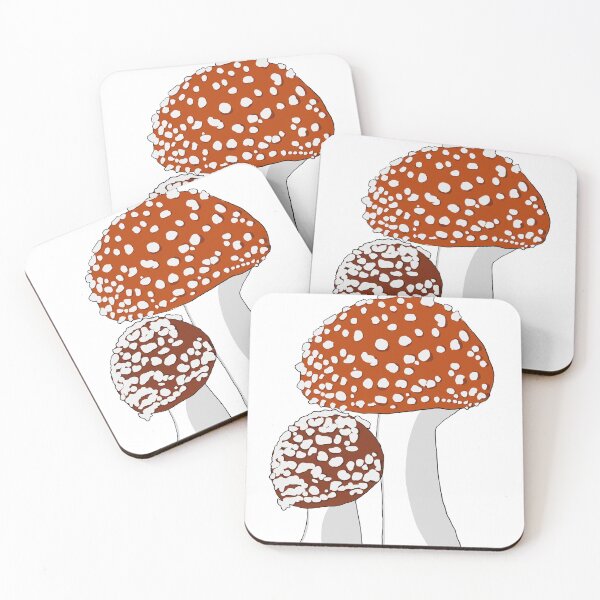 Item preview, Mushrooms Red with Spots  designed and sold by GHmom.