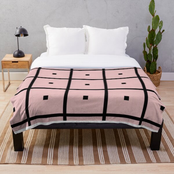 Aperçu de l'œuvre Blocs de rose et de noir créée et vendue par Poetic Patterns Studio.
