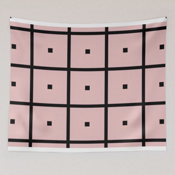 Item preview, Blocks of Pink and Black designed and sold by Poetic Patterns Studio.