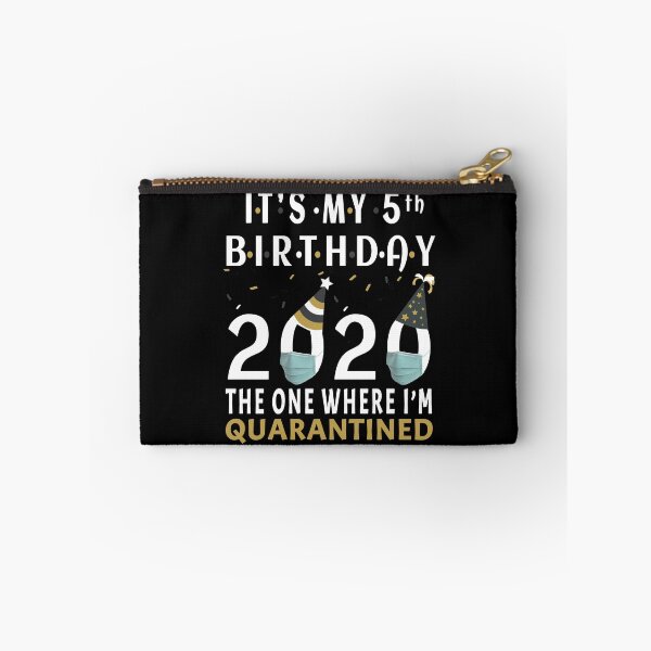 Item preview, Its My 5th Birthday 2020 The One Where Im Quarantined Social Distancing Gifts  designed and sold by AnimaLovers.