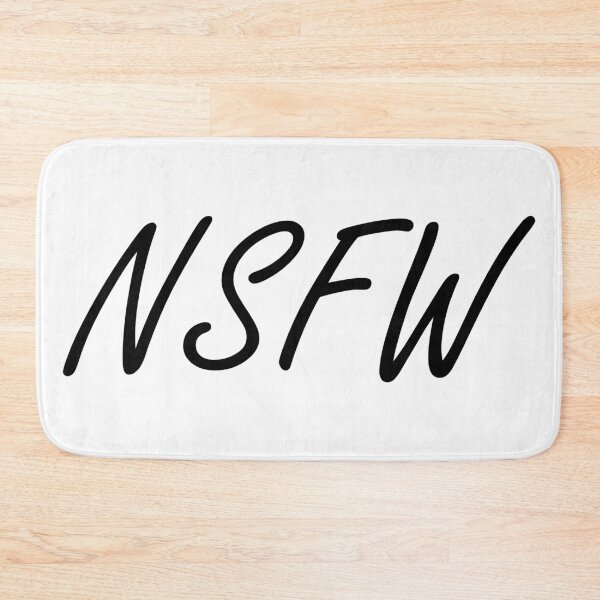 Item preview, "NSFW" Handwriting Lettering designed and sold by Urban-Lettering.