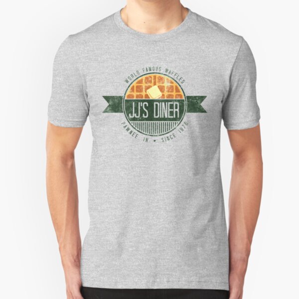 jj's diner - color Slim Fit T-Shirt