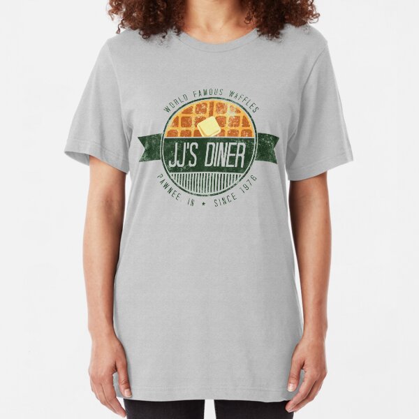 jj's diner - color Slim Fit T-Shirt