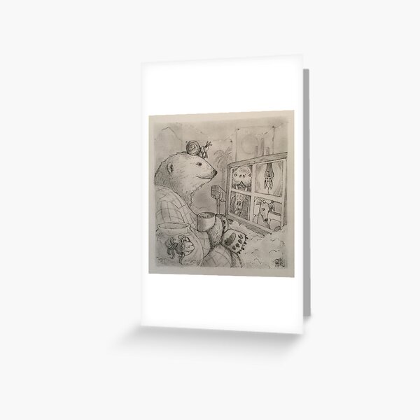 Animal Conference Greeting Card