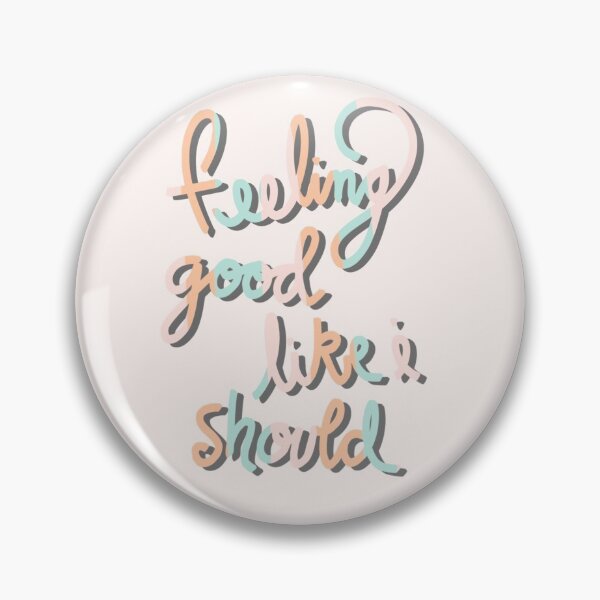 Item preview, Feeling Good Like I Should Poster Pink/ Horizontal designed and sold by Megiley.