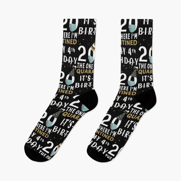 Item preview, Its My 4th Birthday 2020 The One Where Im Quarantined Social Distancing Gifts  designed and sold by AnimaLovers.