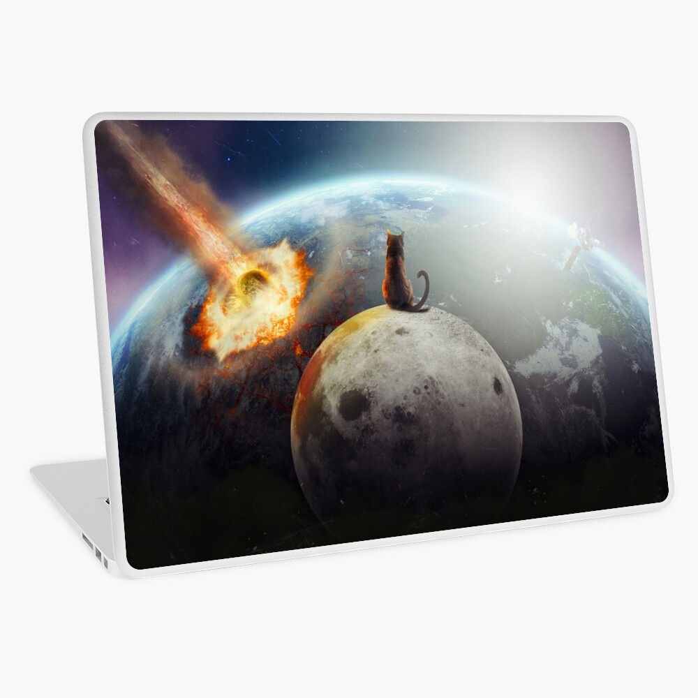 Cat Victory Laptop Skin