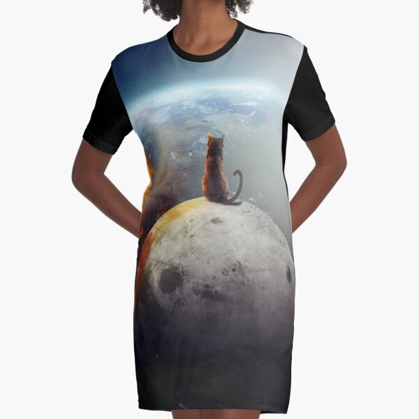Graphic T-Shirt Dress