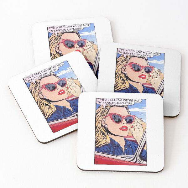 Item preview, Tengo la sensación de que ya no estamos en Kansas. Arte pop, linda chica rubia. designed and sold by MindChirp.