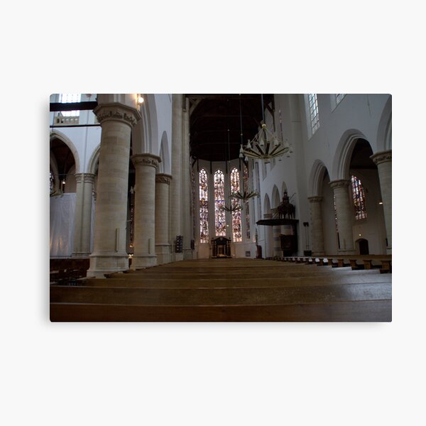 Old Church, Delft Canvas Print