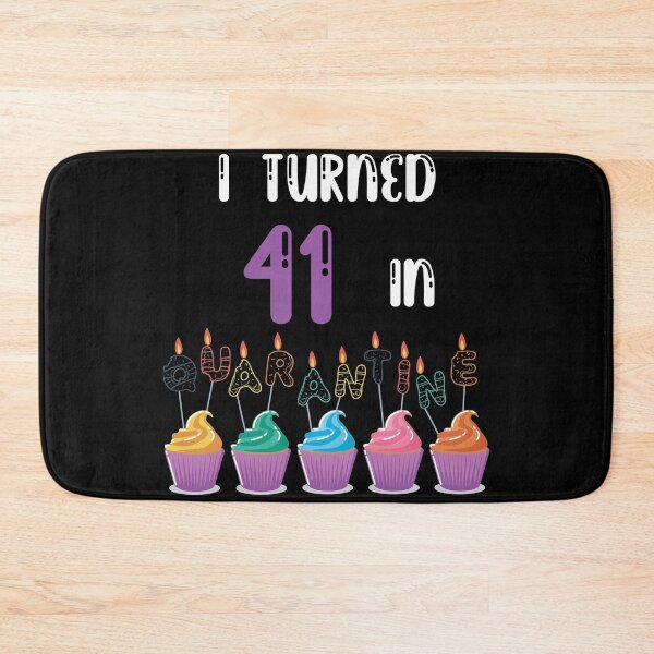 Item preview, I Turned 41 In Quarantine funny idea birthday T-shirt designed and sold by fatoajmii.