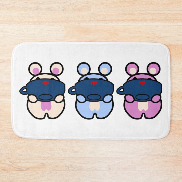 Item preview, Three Chibis (Sipping Tea) designed and sold by Carbon-Fibre Media.