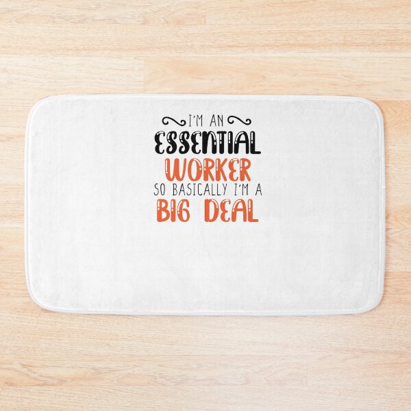 Item preview, Essential Worker Big Deal, Essential Worker shirt, Essential Hero Quarantine shirt designed and sold by Noussairox.
