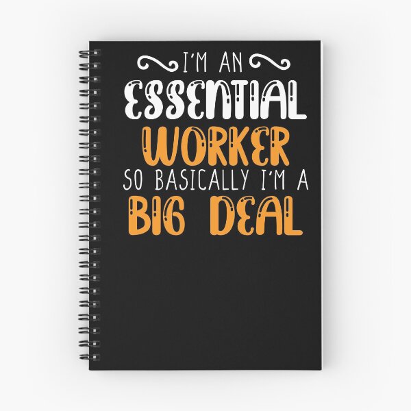 Item preview, Essential Worker Big Deal, Essential Worker shirt, Essential Hero Quarantine shirt designed and sold by Noussairox.