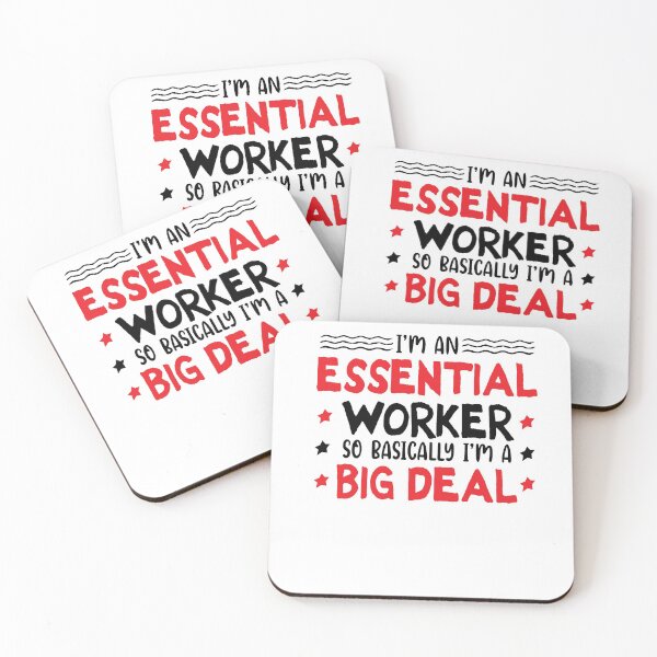 Item preview, Essential Worker Big Deal, Essential Worker shirt, Essential Hero Quarantine shirt designed and sold by Noussairox.