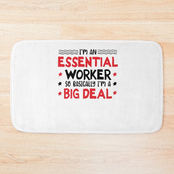 Item preview, Essential Worker Big Deal, Essential Worker shirt, Essential Hero Quarantine shirt designed and sold by Noussairox.